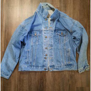 Vintage USA-Made Winston Rodeo American Born Denim Trucker Jean Jacket - xLarge